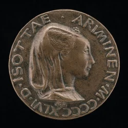 Isotta degli Atti, 1432-1474, Minnares 1446, daarna Vrouw na 1453, van Sigismondo Malatesta [voorzijde]