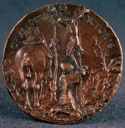 Medaille ter ere van Sigismondo Pandolfo Malatesta Keerzijde