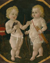 Twee Putti, 1490-1510