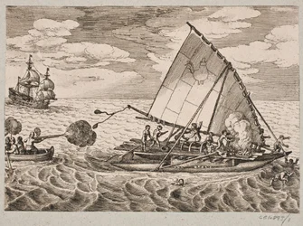 Hollanders veroveren schip met wilde mensen en kinderen