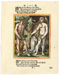 Adam en Eva, ca. 1700-1725