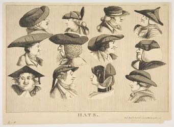 Hoeden, 1 oktober 1773