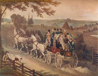 Postkoets, 1822