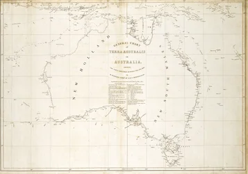 Kaart van Australië