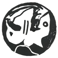 Du Serie Glyphes 1, 2017 (oostindische inkt)