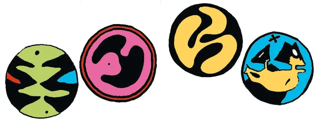 cirkels, 2013 (inkt)