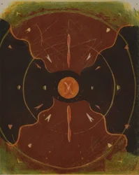 mandala 1, 2013 (linoleumsnede)