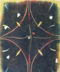 mandala tok, 2012 (linodruk)