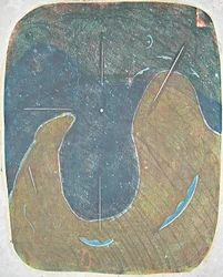 tabla één, 2012 (linodruk)