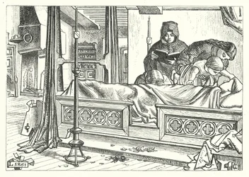 De Dood van Rufus (gravure)