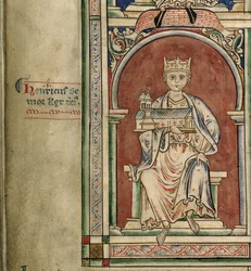 Hendrik I van Engeland uit de Historia Anglorum, Chronica majora