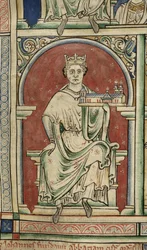 Koning Jan van Engeland uit de Historia Anglorum, Chronica majora