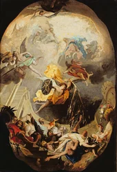 De Dominicaanse Orde overwint ketterij, 1750
