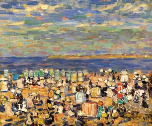 Strand bij St. Malo, ca. 1907