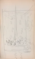 Italiaans Schetsboek: Boot met Figuren pagina 172, 1898-1899