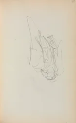 Italiaans schetsboek: Gondel pagina 110, 1898-1899