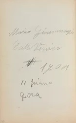 Italiaans Schetsboek: Aantekeningen pagina 62