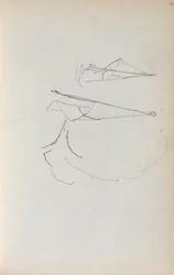 Italiaans schetsboek: Zeilen pagina 36, 1898-1899