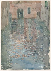 Venetiaanse kanalen, ca. 1898