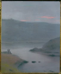 Landschap (schilderij op doek)
