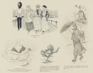 Illustratie voor La Vie De Londres door Mars