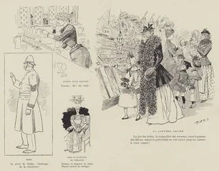Illustratie voor La Vie De Londres door Mars