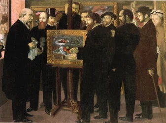 Hulde aan Cézanne, 1900.