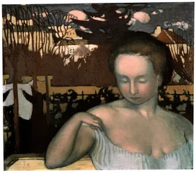 Portret van de vrouw van de kunstenaar, 1893