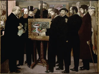 Eerbetoon aan Cezanne