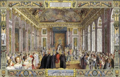 Herstel aan Lodewijk XIV, bekend als de Zonnekoning