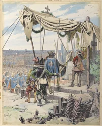 Richelieu Voor de Slag, ca. 1900
