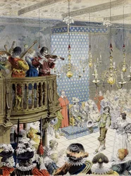 Het bal aan het hof (onder Lodewijk XIII) - in 