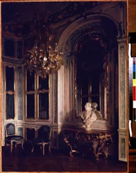 Bibliotheek van de Dauphin in Versailles