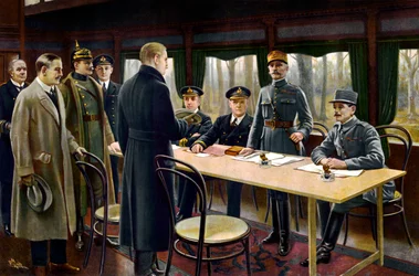 Ondertekening van de Wapenstilstand