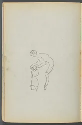 Schetsboek - Het Granite Shore Hotel, Rockport, pagina 050: Moeder en kind