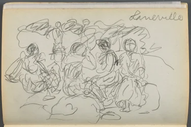 Schetsboek - The Granite Shore Hotel, Rockport, pagina 062: "Laneville".