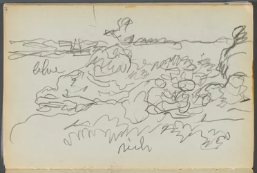 Schetsboek - Het Granite Shore Hotel, Rockport, pagina 121: Shore