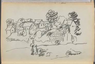 Schetsboek - Het Granite Shore Hotel, Rockport, pagina 168: Huizen