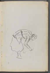 Schetsboek, The Dells, nr. 127, pagina 089: Buigfiguur