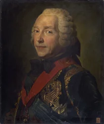 Portret van Charles Louis Auguste Fouquet, hertog van Belle-Isle 1684-1761