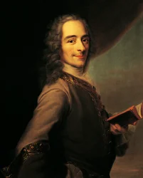 Portret van Voltaire