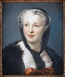 Portret van de romanschrijfster Francoise de Graffigny