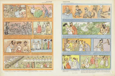 Het collectivistische paradijs. Illustratie voor Le Rire