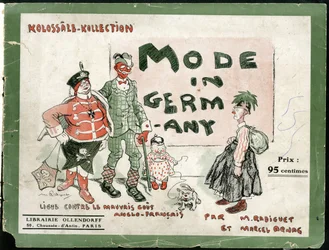 in Mode in Duitsland, ca. 1915 - Oorlog van 14-18, Duitsland Pruisen, Mode, Lelijkheid