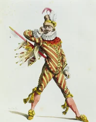 Capitan Spaventa in 1577, door Maurice Sand