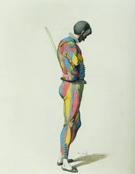 Harlekijn in 1858