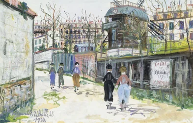 De Moulin de la Galette, Montmartre