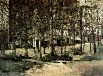 Plein op de Montmartre