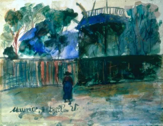 Straat in Montmartre