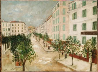 Straat in Corte, Corsica/1913